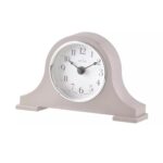 Acctim Harston Taupe Mantel Clock – Radio Controlled Analogue Quartz Design