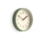 Jones Clocks Green Modern Wall Clock – 20cm Analogue Quartz Design - Image 2