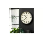Jones Clocks Grey Analogue Wall Clock – 27cm Quartz Movement - Image 2